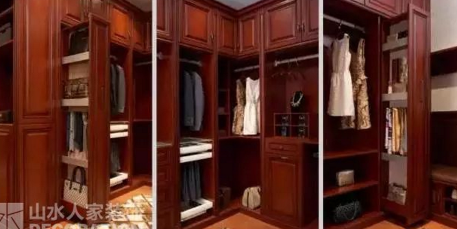 【山水人家裝飾】女人既然有了書房，為什么不能有衣帽間？