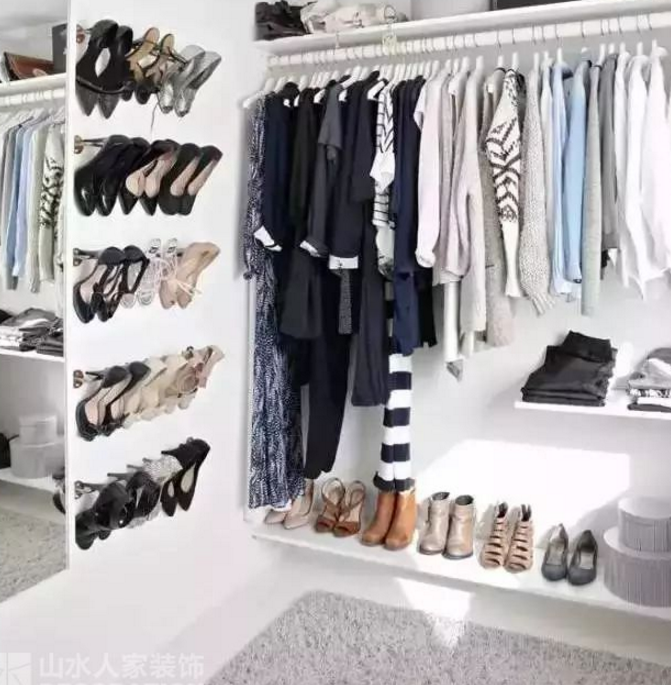 【山水人家裝飾】女人既然有了書房，為什么不能有衣帽間？