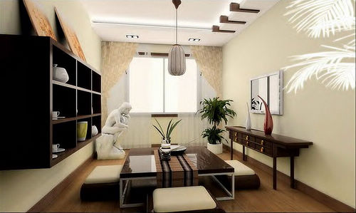 看男教師與女白領的120平時尚懷舊美家裝修效果圖